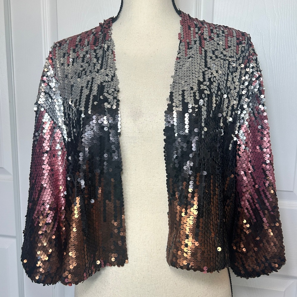 Sequin Ombre Jacket - image 1